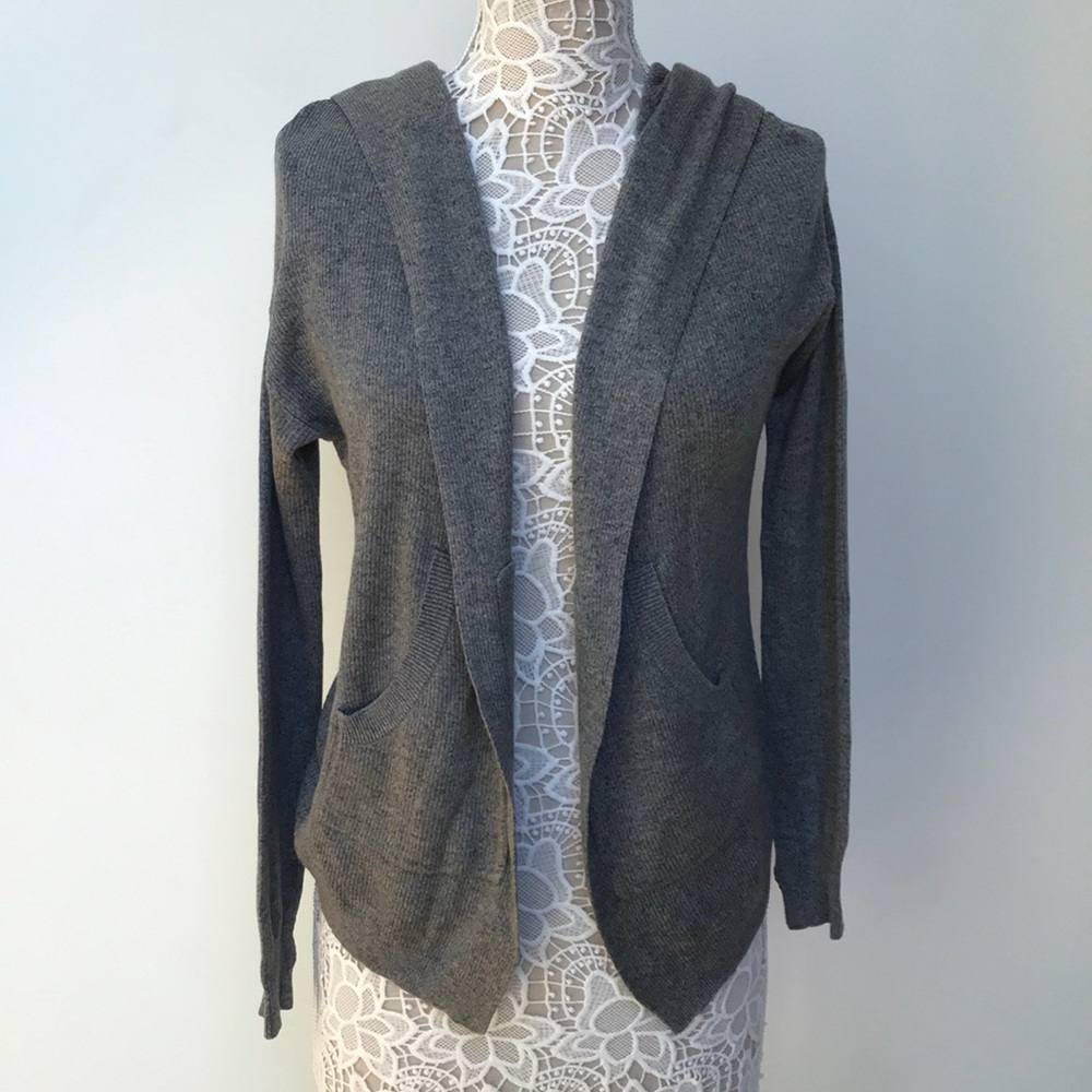 Cozy Lululemon Cabin Yogi Wrap Heathered Grey Gray - Picture 2 of 8